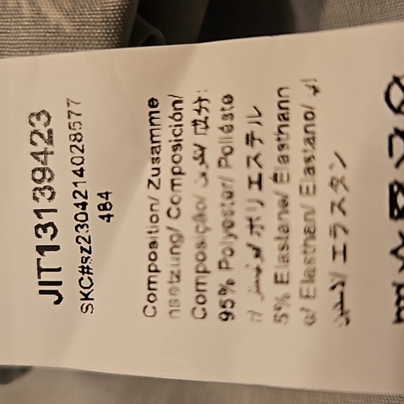 NWT Olive Green and white pullover dress. Women's size Medium. - Picture 11 of 11